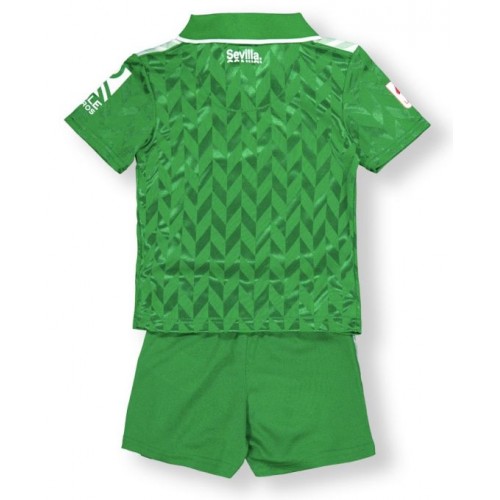 Maillot de foot Real Betis Extérieur enfant 2023-24 Manches Courte (+ pantalon court)